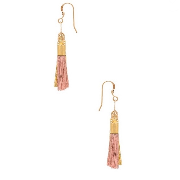 mimi & lu "Maya" Tassel Earrings - Picture 2 of 8